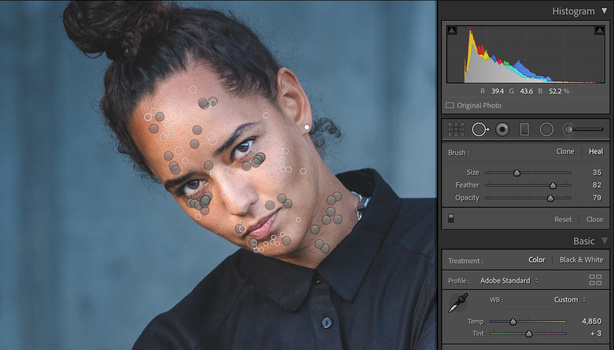 A Beginner’s Guide to Creating Smooth Skin Using Lightroom